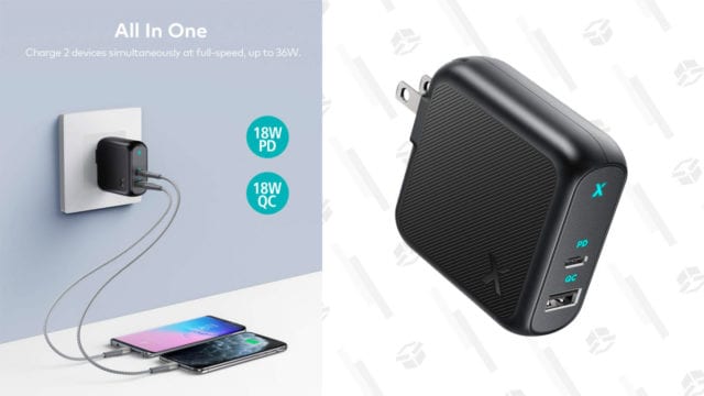Charge Your New (Or Old) Gear With a $14 Dual-Port Charger for $14 [Exclusive]