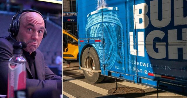 people are so silly joe rogan drinks bud light blasts boycott over dylan mulvaney during podcast could this be a turning point for the battered beer brand