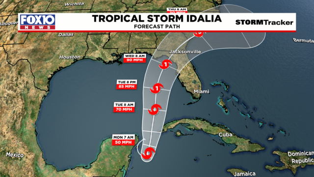 tropical storm idalia projected to sweep through savannah area heres what to know