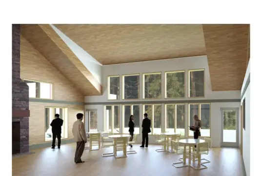 Myhill Lodge Performance Hall Rendering