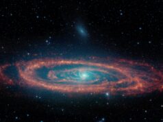 pia26276 the infrared face of the andromeda galaxy